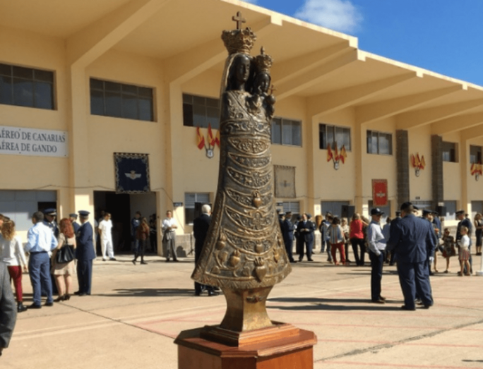 Imagen de una celebración del Día de Loreto en Gando / TA